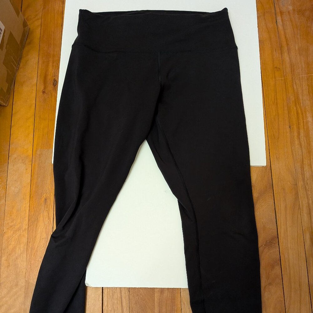 Lululemon Align Leggings Black 23" inseam Size 14 LW5DCES